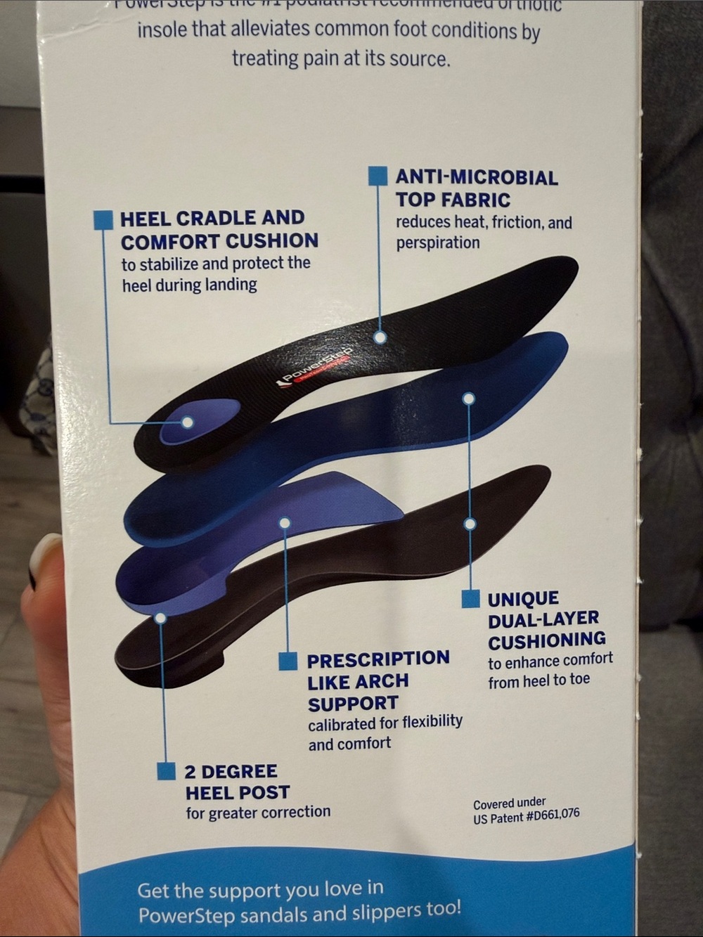 Powerstep Full Length Orthotics - Picture 6 of 9